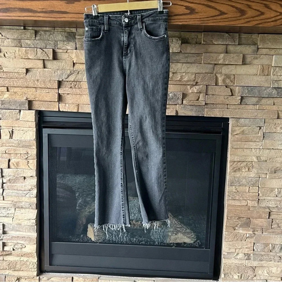 BDG Urban Outfitters Kick Flare High-Rise Cropped Jeans Size 25 - Picture 17 of 17